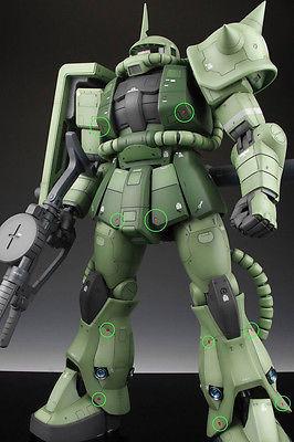 AW-009A Gundam & Weapon Model Detail Thruster Builders Parts Photo Etch Add on - Image 12