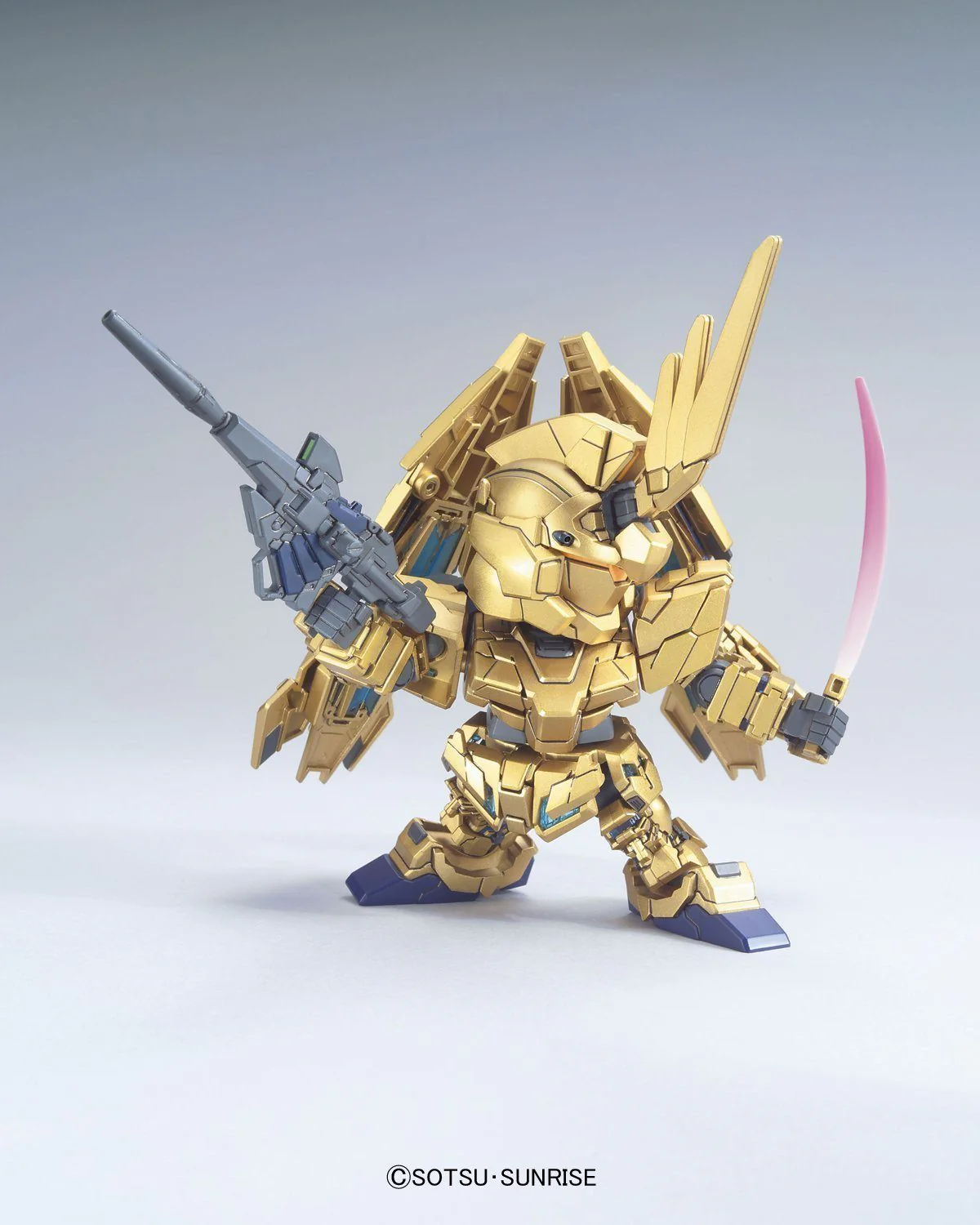 Gundam BB Senshi #394 Unicorn Gundam 03 Phenex Model Kit - Image 3