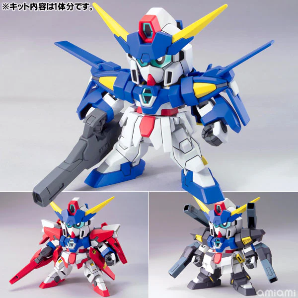 Gundam BB Senshi #372 SD Gundam AGE-3 (Normal Fortress Oribtal) Model Kit - Image 3