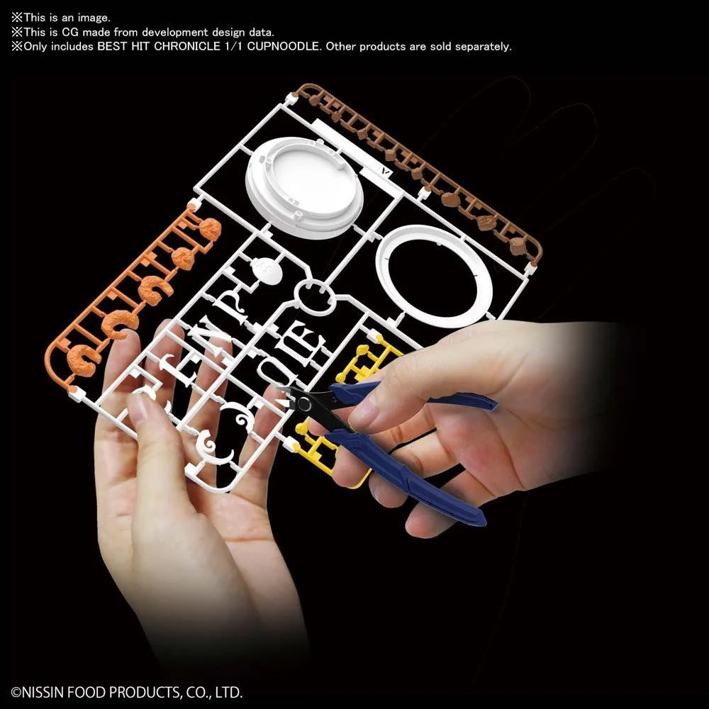 Nissin Best Hit Chronicle Series Cup Noodle Model Kit - Image 16