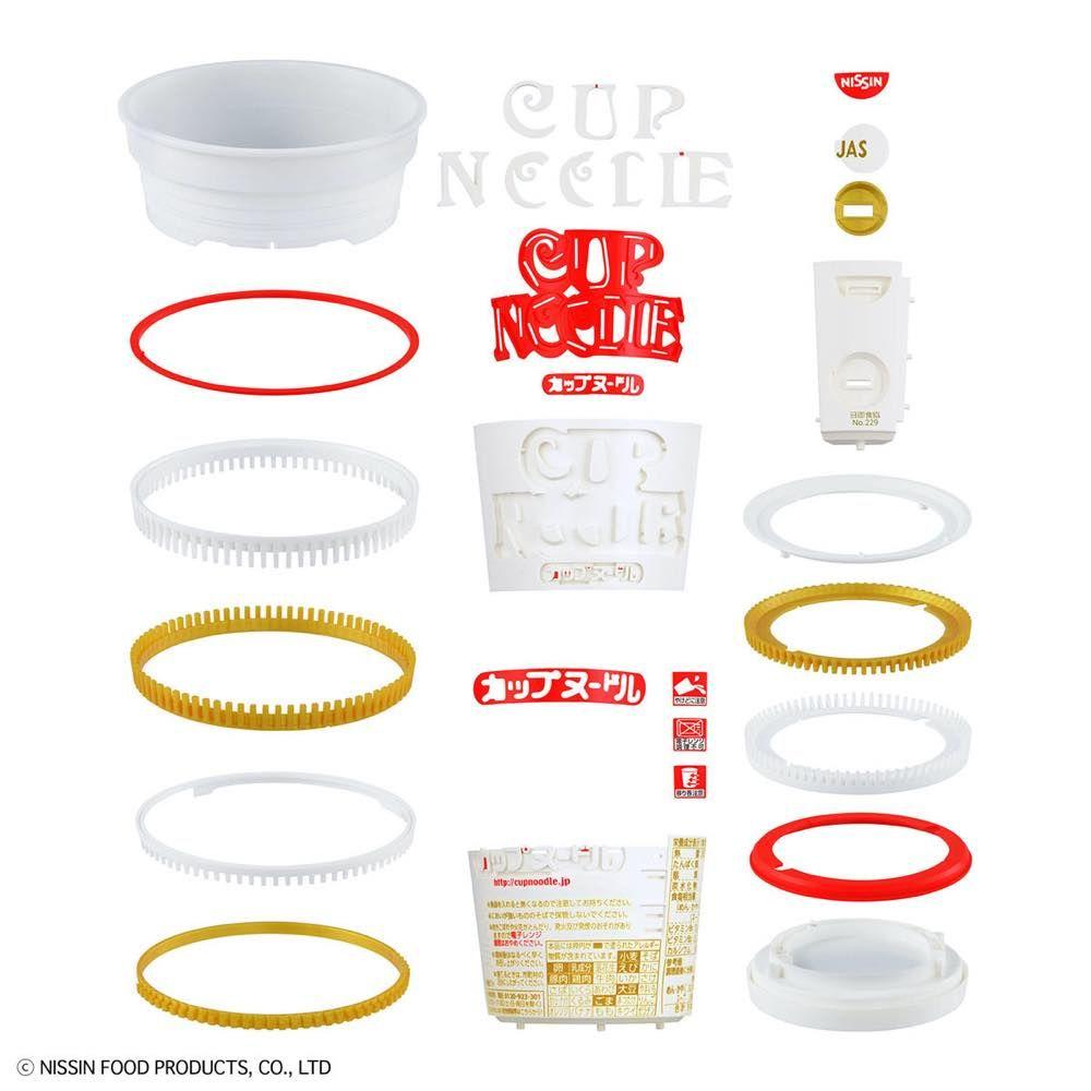 Nissin Best Hit Chronicle Series Cup Noodle Model Kit - Image 8