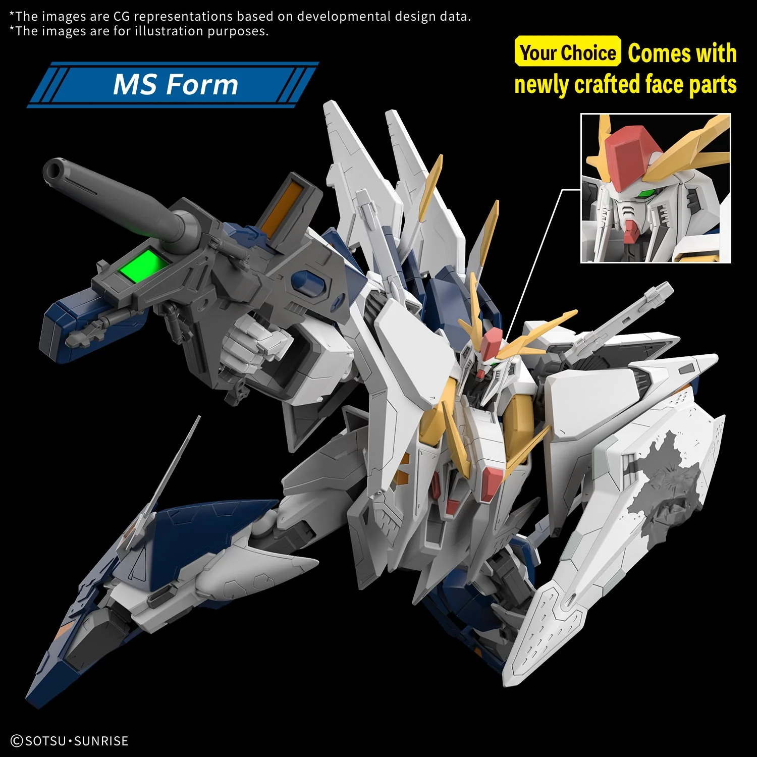 HGUC 1/144 #266 Xi Gundam (Mobile Suit Gundam Hathaway The Sorcery of Nymph Circe Ver.) - Image 4