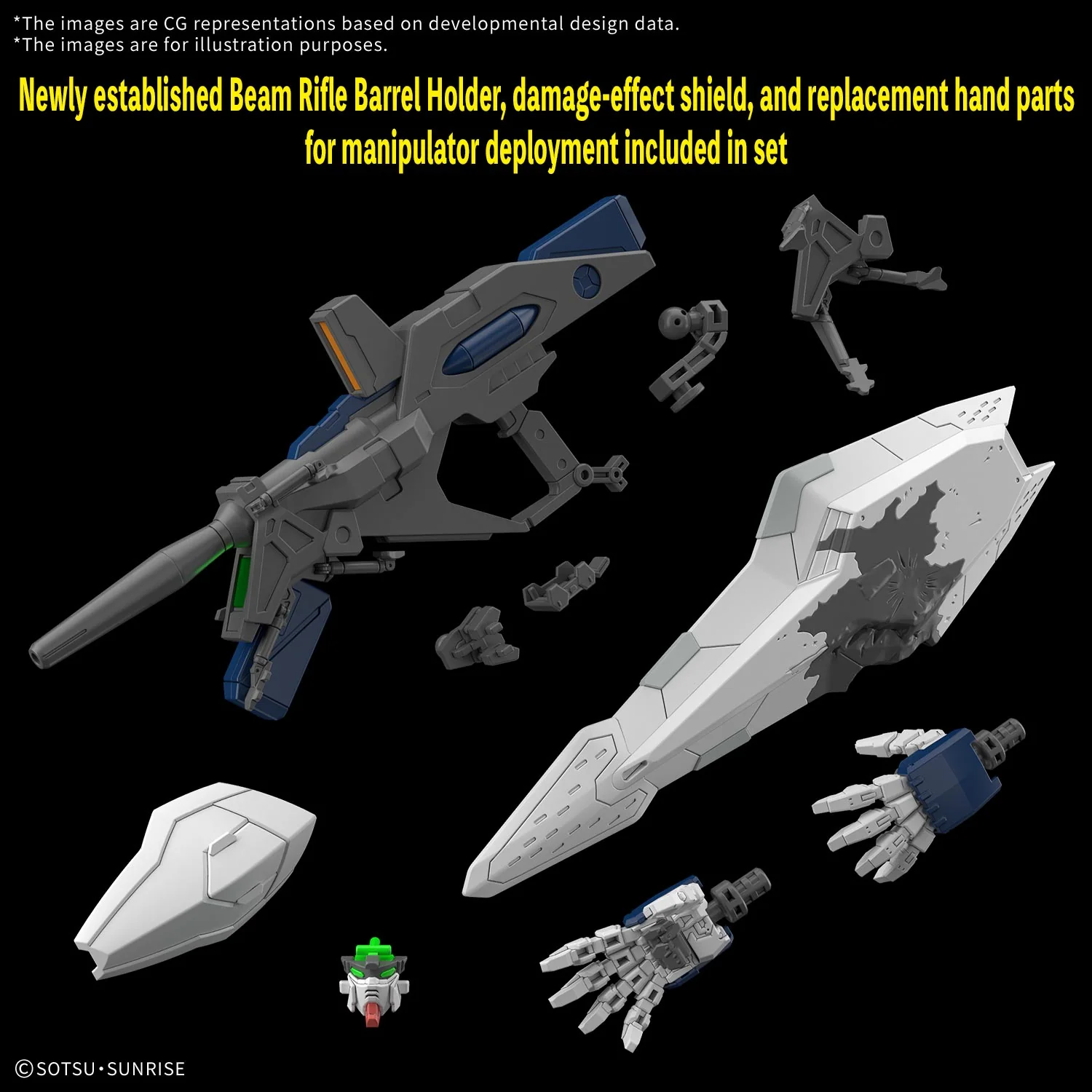 HGUC 1/144 #266 Xi Gundam (Mobile Suit Gundam Hathaway The Sorcery of Nymph Circe Ver.) - Image 5