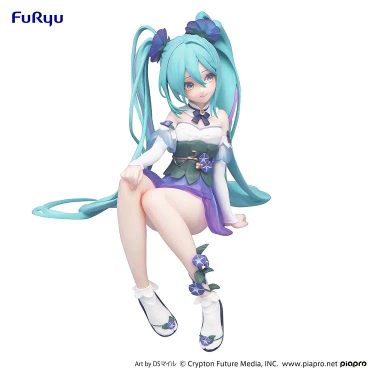 Vocaloid Hatsune Miku (Flower Fairy Morning Glory Ver.) Noodle Stopper Figure - Image 3