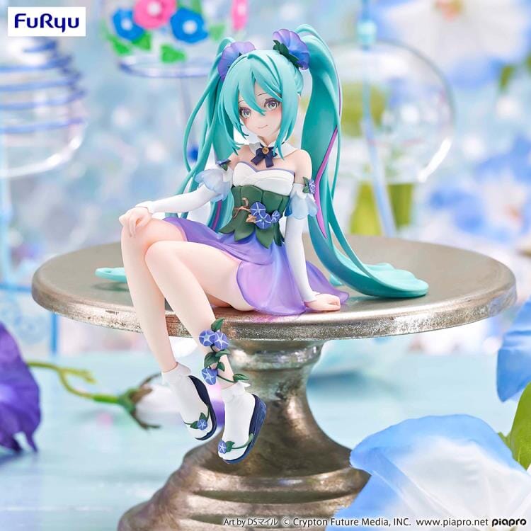 Vocaloid Hatsune Miku (Flower Fairy Morning Glory Ver.) Noodle Stopper Figure - Image 6