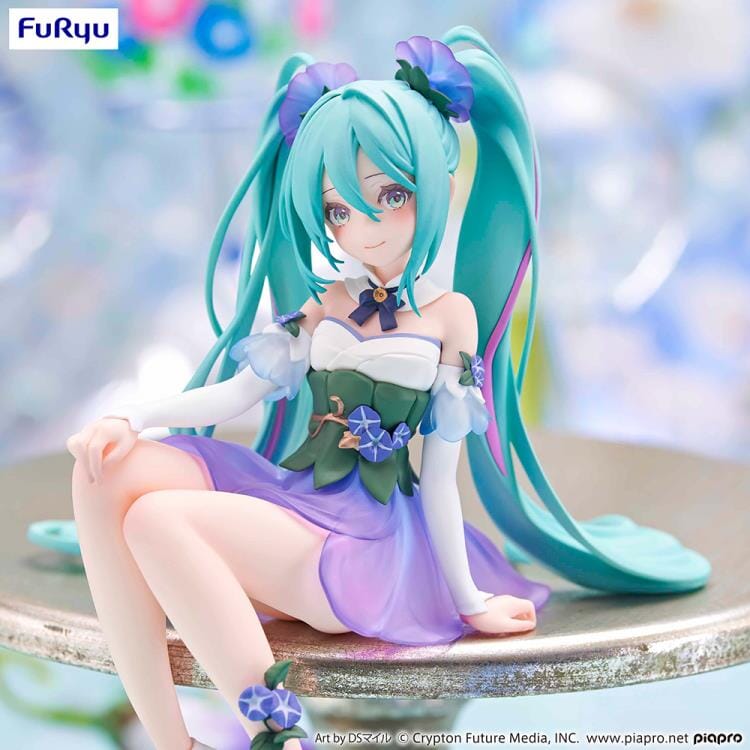 Vocaloid Hatsune Miku (Flower Fairy Morning Glory Ver.) Noodle Stopper Figure - Image 9