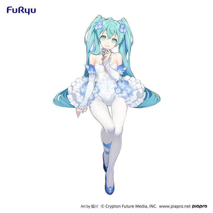 Vocaloid Hatsune Miku (Flower Fairy Nemophila Ver.) Noodle Stopper Figure (Reissue) - Image 15