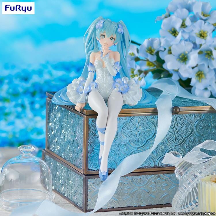 Vocaloid Hatsune Miku (Flower Fairy Nemophila Ver.) Noodle Stopper Figure (Reissue) - Image 3