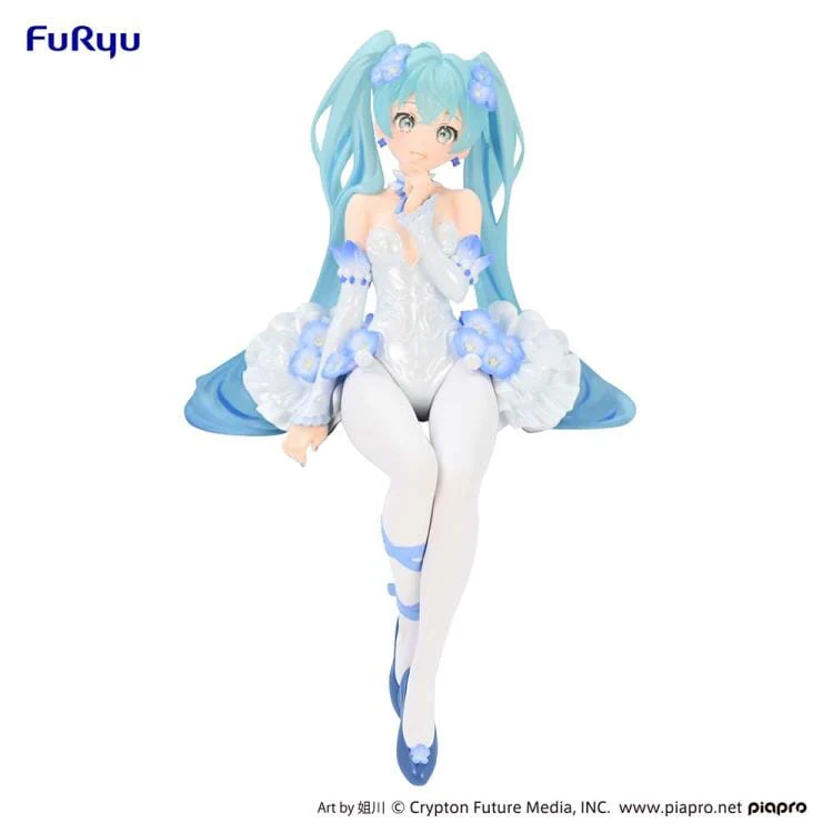 Vocaloid Hatsune Miku (Flower Fairy Nemophila Ver.) Noodle Stopper Figure (Reissue) - Image 7