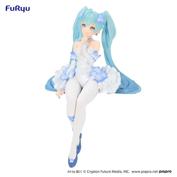 Vocaloid Hatsune Miku (Flower Fairy Nemophila Ver.) Noodle Stopper Figure (Reissue) - Image 8