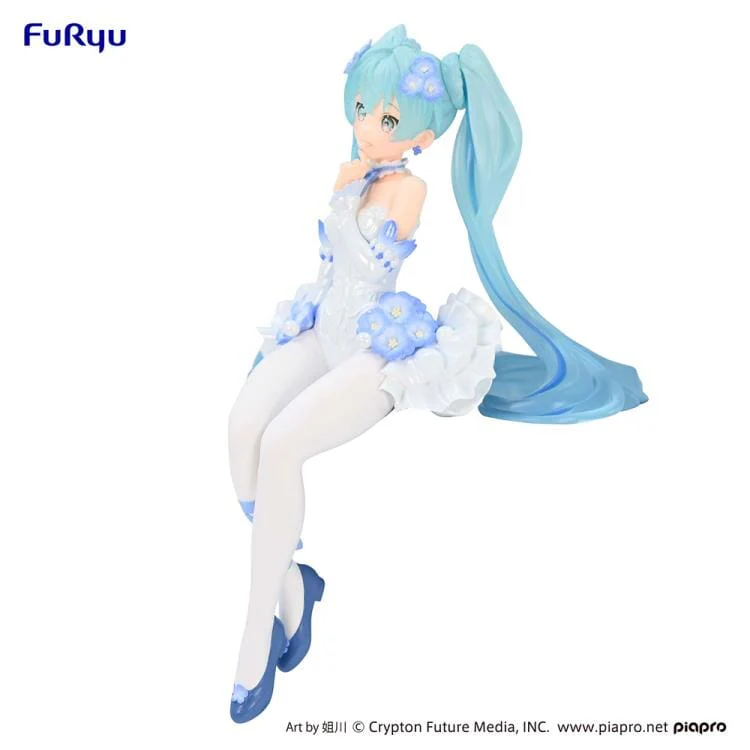 Vocaloid Hatsune Miku (Flower Fairy Nemophila Ver.) Noodle Stopper Figure (Reissue) - Image 9