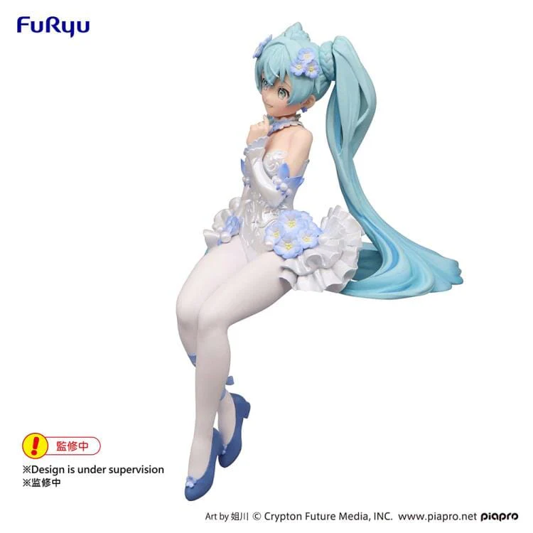 Vocaloid Hatsune Miku (Flower Fairy Nemophila Ver.) Noodle Stopper Figure (with Bonus) - Image 3