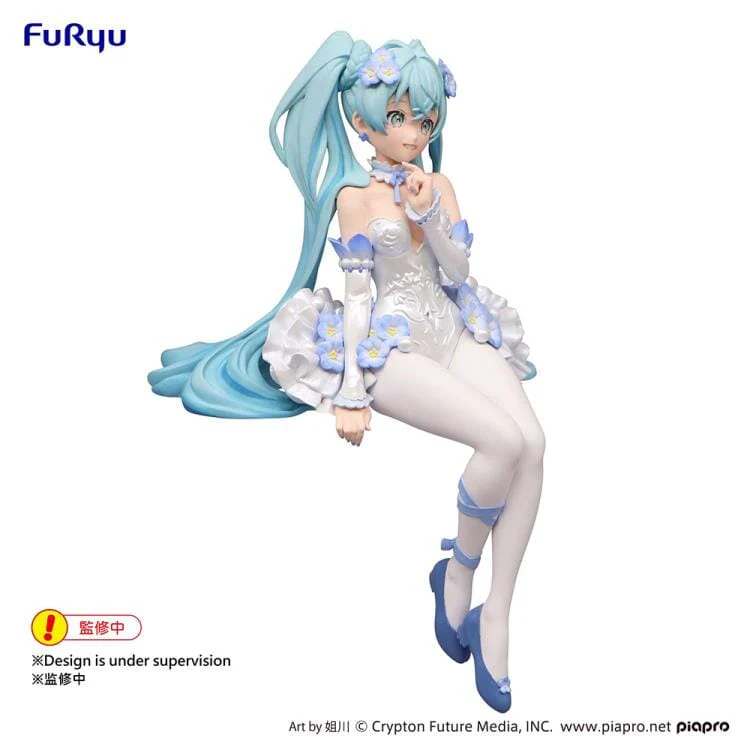 Vocaloid Hatsune Miku (Flower Fairy Nemophila Ver.) Noodle Stopper Figure (with Bonus) - Image 6