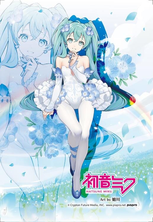 Vocaloid Hatsune Miku (Flower Fairy Nemophila Ver.) Noodle Stopper Figure (with Bonus) - Image 9