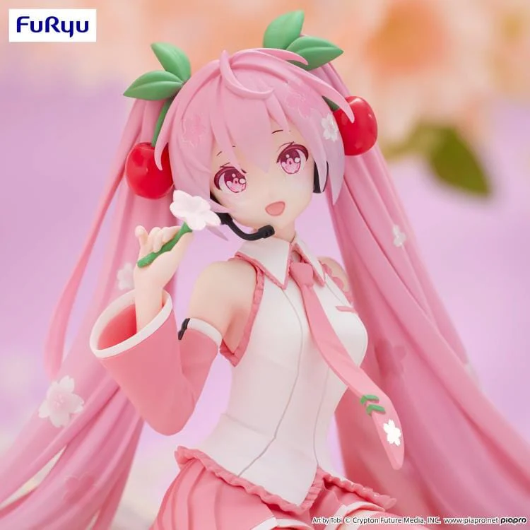 Vocaloid Hatsune Miku (Sakura Miku 2024 Ver.) Noodle Stopper Figure - Image 4