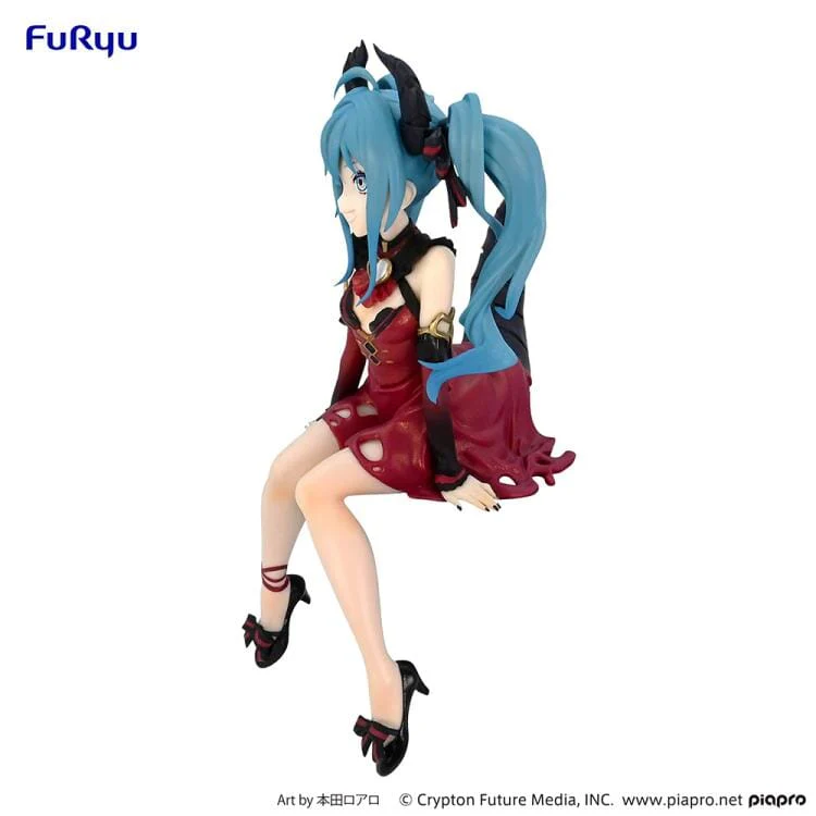 Vocaloid Hatsune Miku (Villain Color Red Variation Ver.) Noodle Stopper Figure - Image 5
