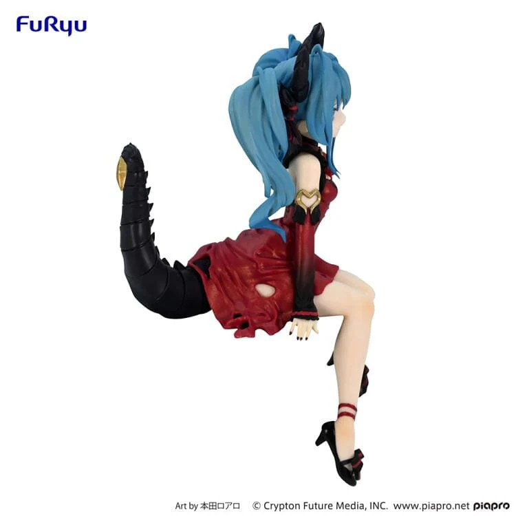 Vocaloid Hatsune Miku (Villain Color Red Variation Ver.) Noodle Stopper Figure - Image 7