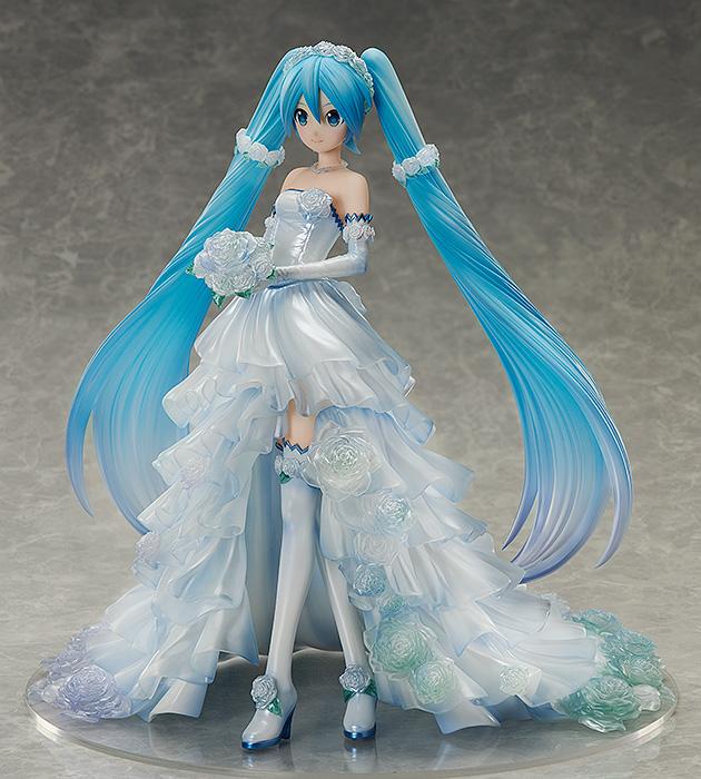 Vocaloid Hatsune Miku (Wedding Dress Ver.) 1/7 Scale Figure - Image 7
