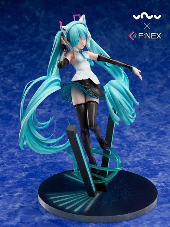 Vocaloid YOWU x F Nex Hatsune Miku (Cat Ear Headphones Ver.) 1/7 Scale Figure - Image 3