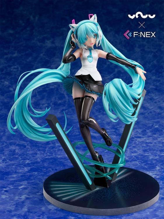 Vocaloid YOWU x F Nex Hatsune Miku (Cat Ear Headphones Ver.) 1/7 Scale Figure - Image 5