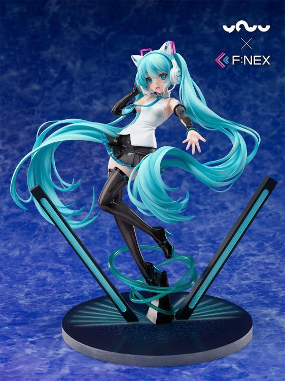 Vocaloid YOWU x F Nex Hatsune Miku (Cat Ear Headphones Ver.) 1/7 Scale Figure - Image 6